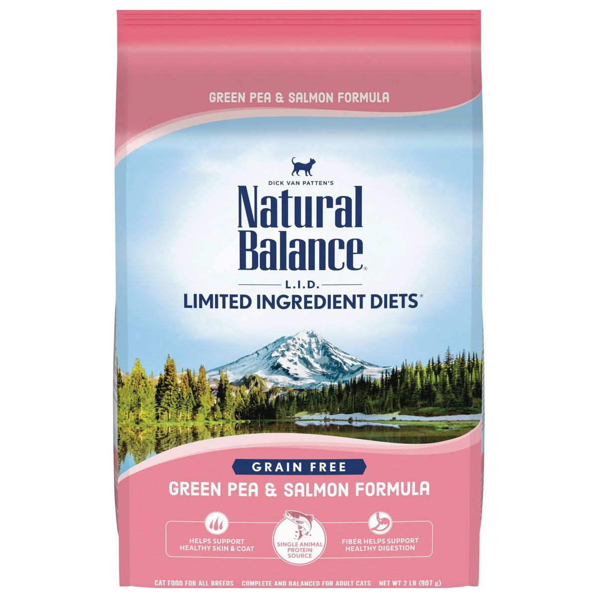 Natural Balance Indoor Salmon Green Pea Dry Cat Food
