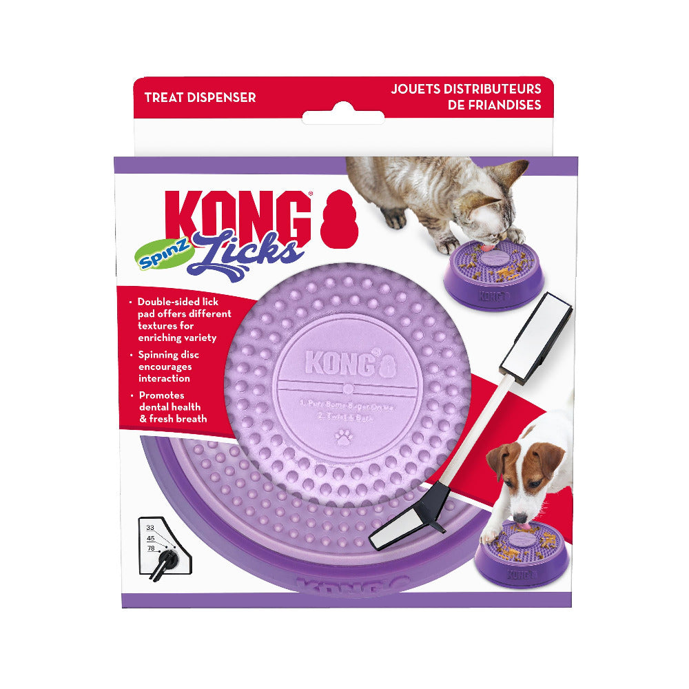 KONG Spinner - Large Capacity Food & Treat Dispenser 