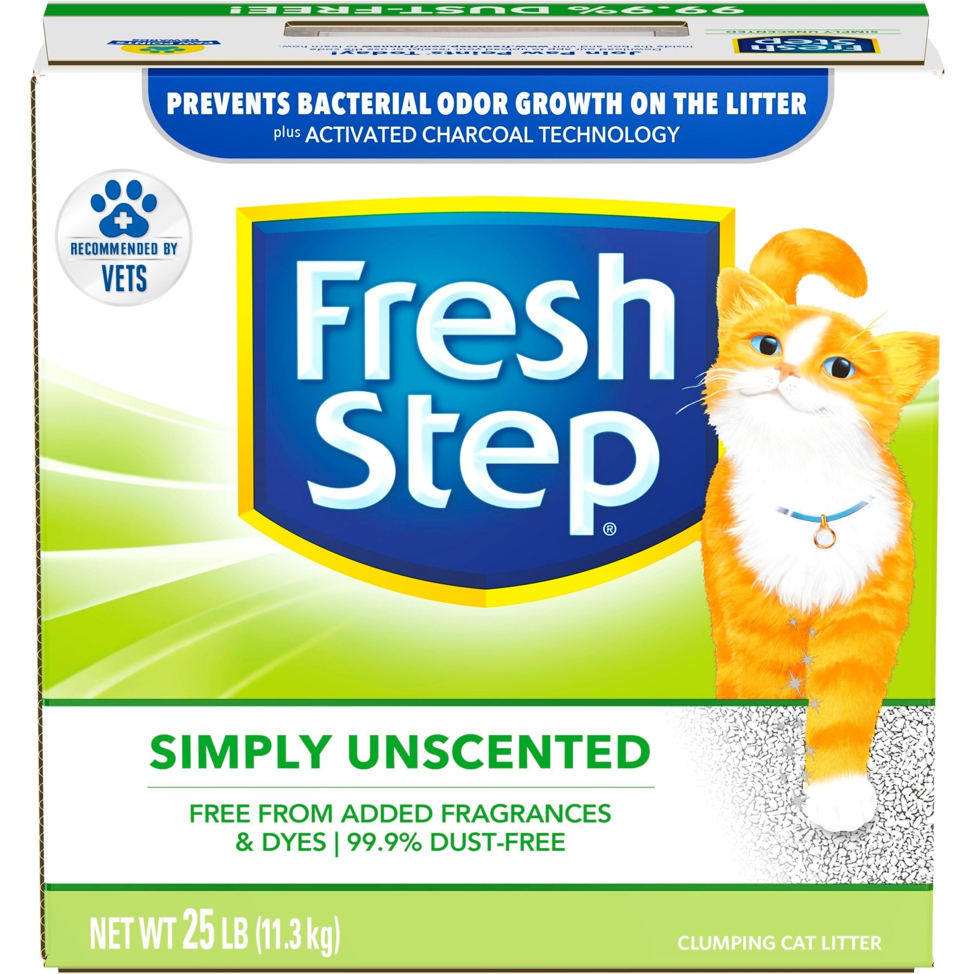 Fresh Step Simply Unscented Clumping Cat Litter – Queenie's Pets®