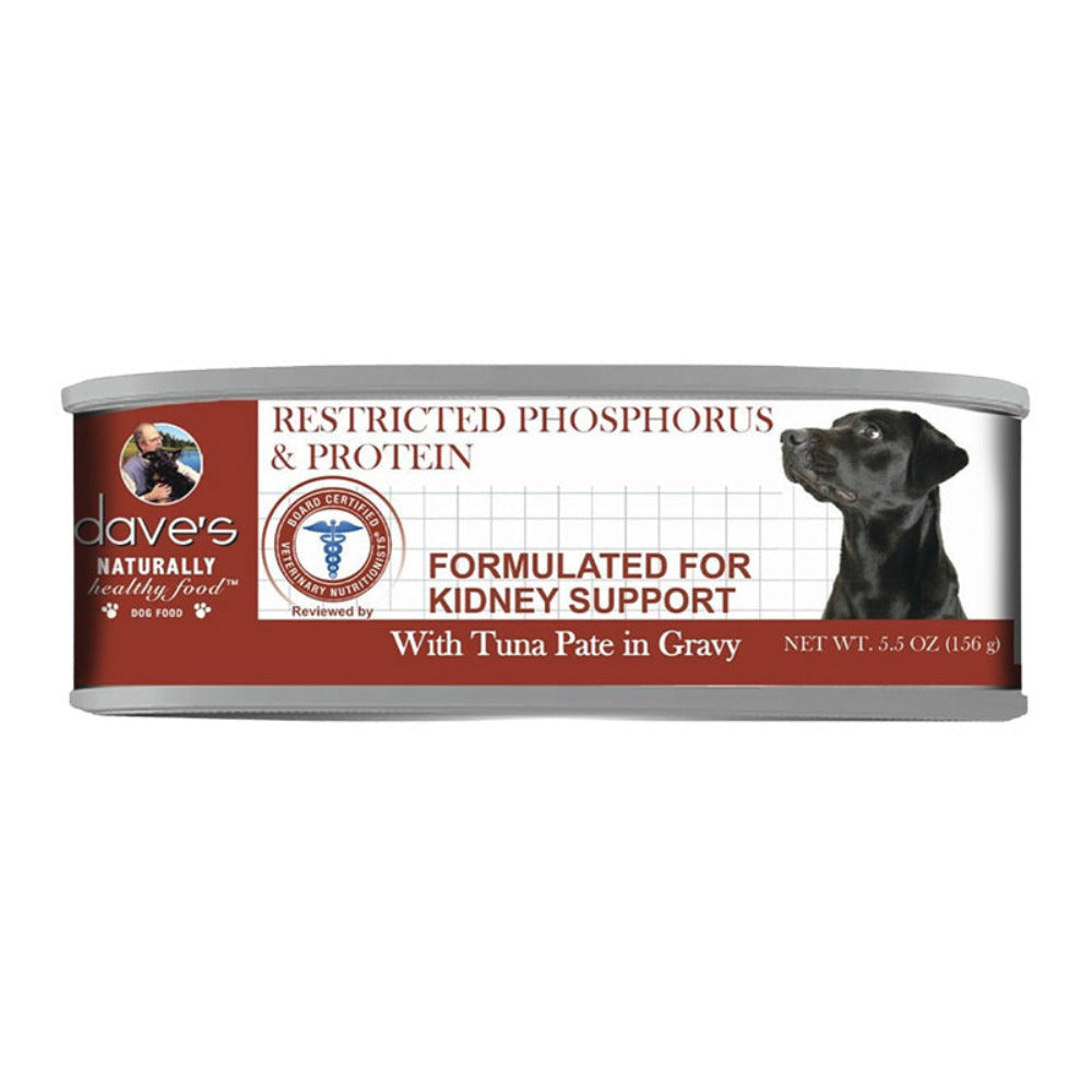 Dave's Pet Food Restricted Dog Diet for Kidneys Low Phosphorus