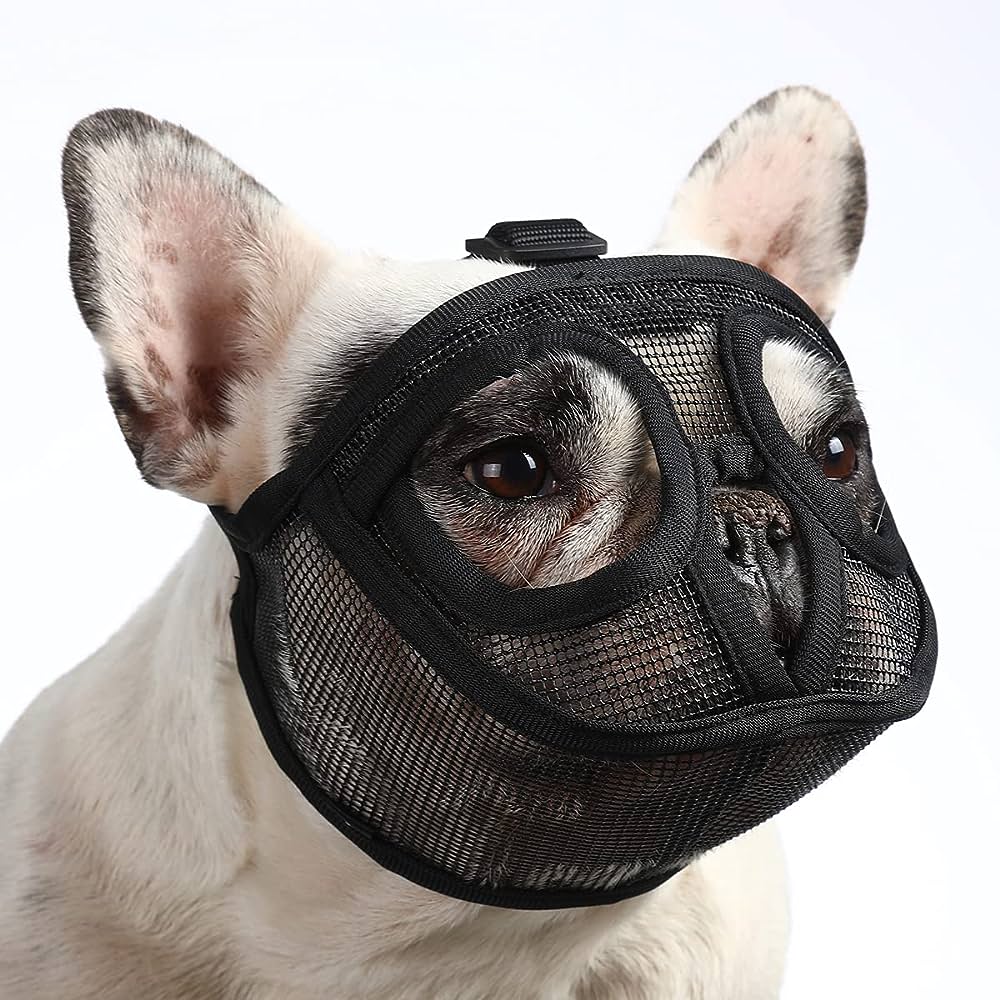 Basket Muzzle For French Bulldog Dog Muzzle Face Basket Muzzle For