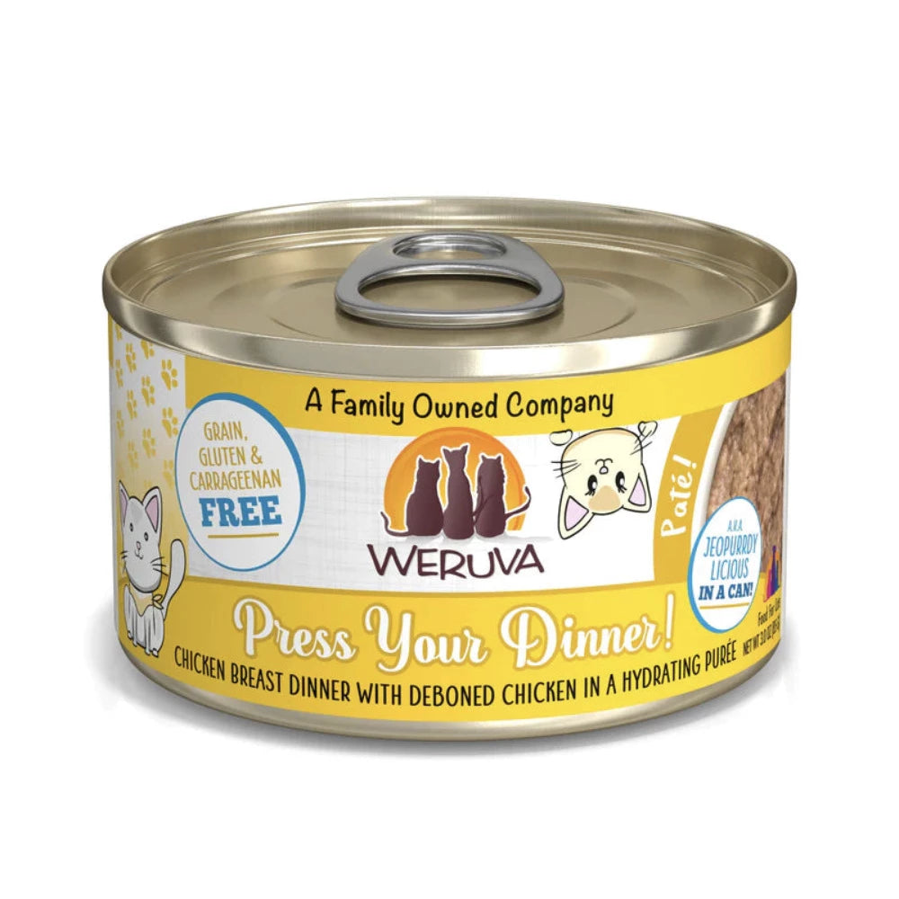 Weruva Cat Pate Press Your Dinner Wet Cat Food Queenie s Pets