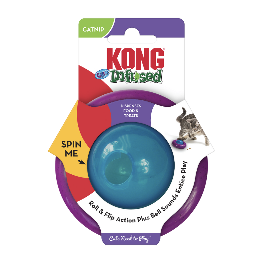 KONG KONG Puzzlements Pie Cat Toy