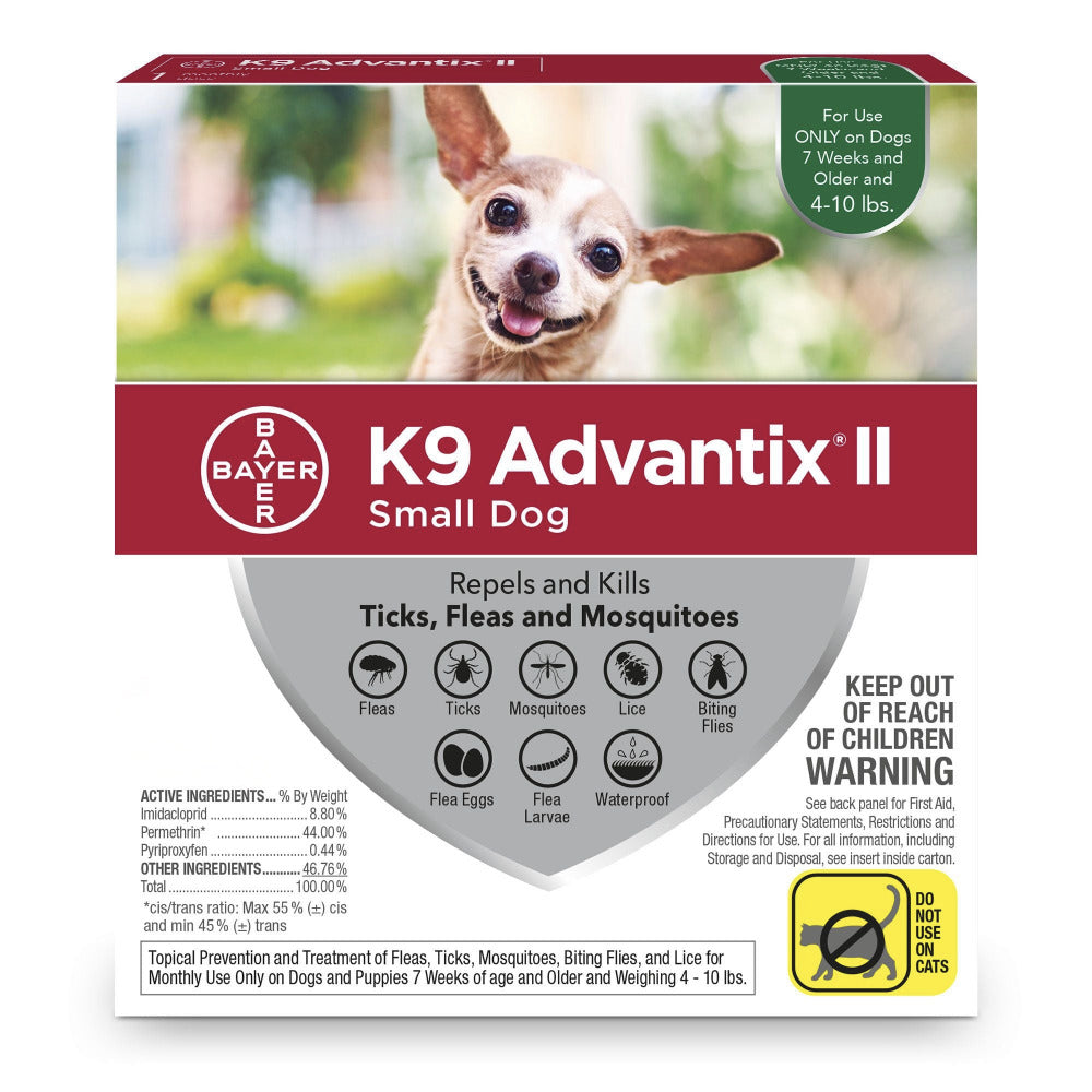 K9 Advantix II Flea Tick Spot-On Treatment for Dogs – Queenie's