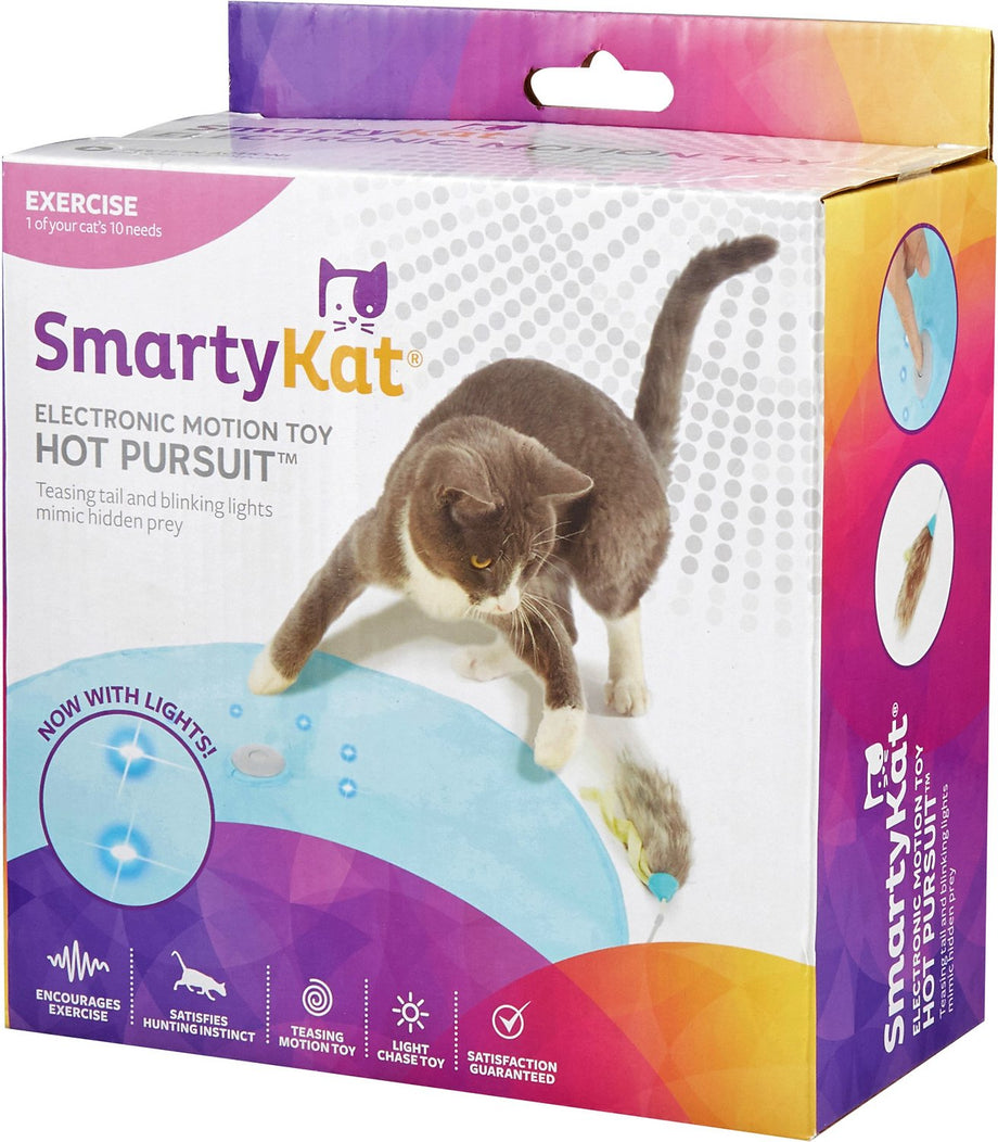 SmartyKat - Hot Pursuit - Electronic Motion Toy – Queenie's Pets®