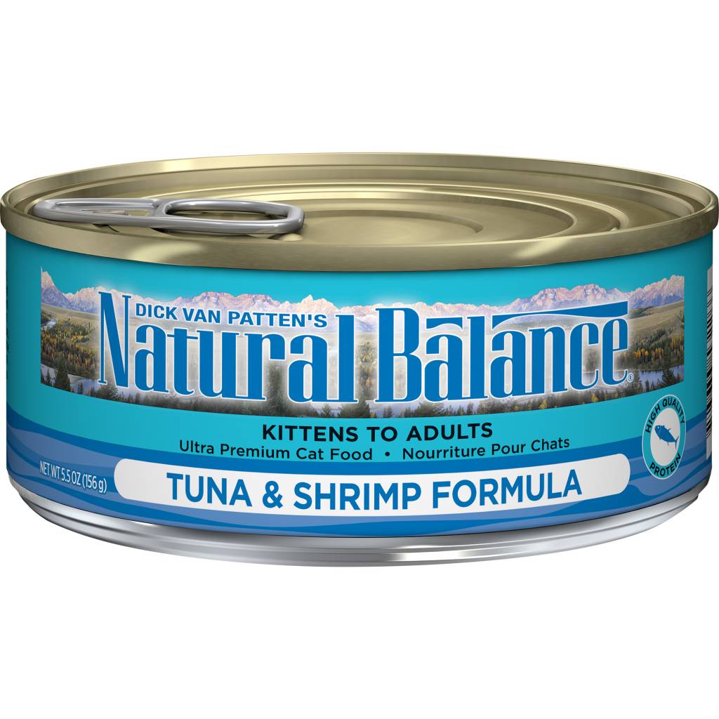 natural balance wet cat food Natural Balance Canned Cat Food, Tuna & Shrimp
